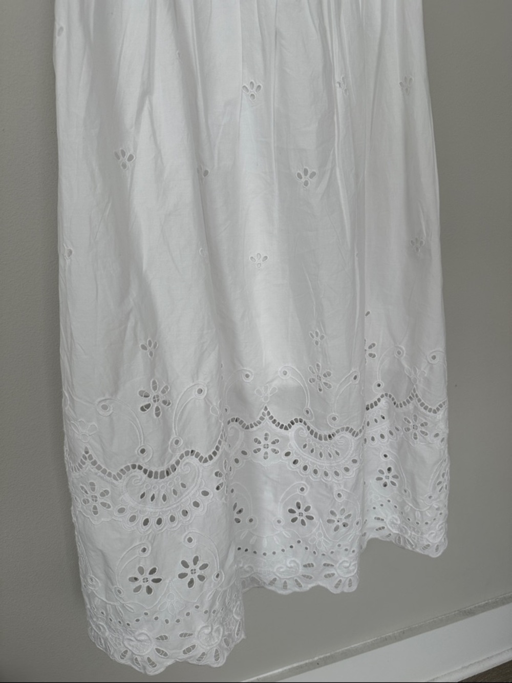 NWT Stunning Talbots White Eyelet Midi Dress - Picture 4 of 16